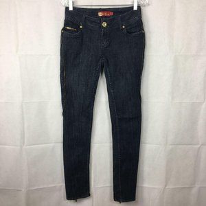 Apple Bottoms Dark Wash Skinny Jeans Sz 8